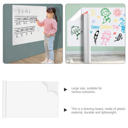 Whiteboard Wallpaper Sticker | FloatNote WhiteNote
