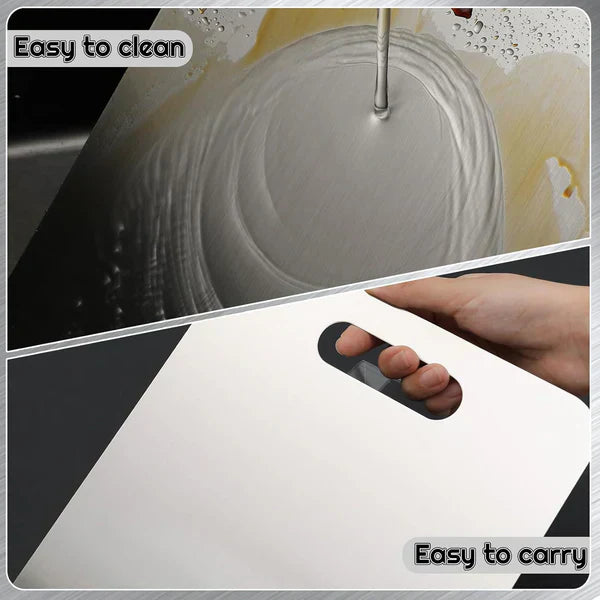 Imported Stainless Steel Double Sided Chopping Board
