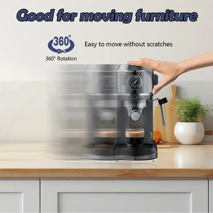 Furniture Wheels, 360º Rotating, Paste on Furniture, Oven, HOME & KITCHEN items | Buy 1 Get 1 Free Offer For Today Only.