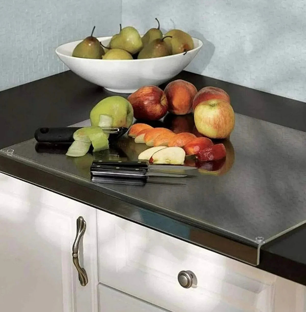Acrylic Anti-slip Transparent Cutting Board for Chopping