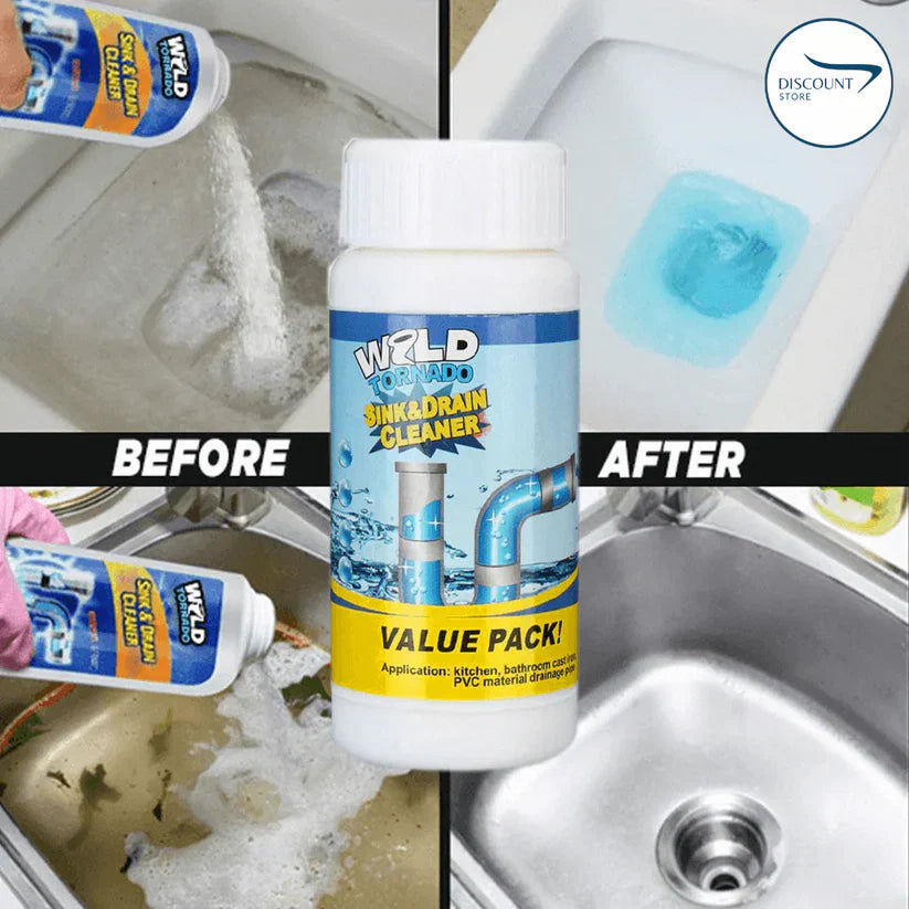 Powerful drainage Sink Cleaner with Premium Deep Cleaning Powder Formula