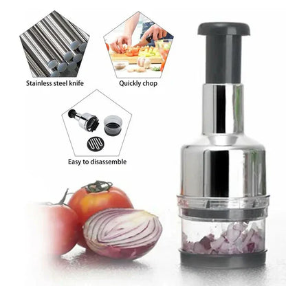 Multifunctional Pressed Garlic Chopper