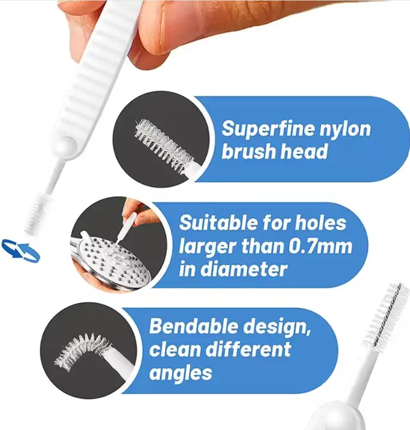 10pcs Shower Head Anti-clogging Cleaning Brush | Buy 1 Get 1 Free Offer (10+10) Pcs
