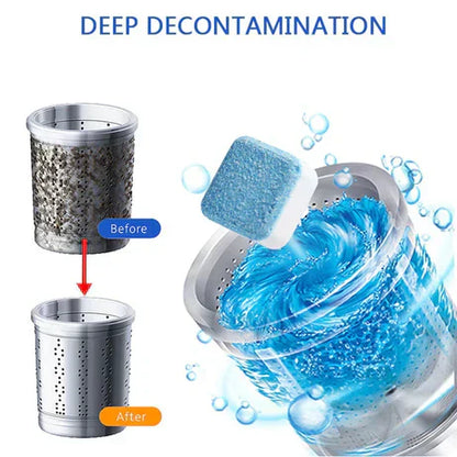 Washing Machine Cleaner Tablet 12 Pcs | Buy 1 Get 1 Free Offer For Today Only